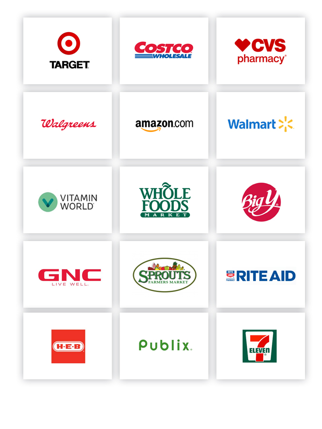 Trulife Distribution - USA Retail stores logos