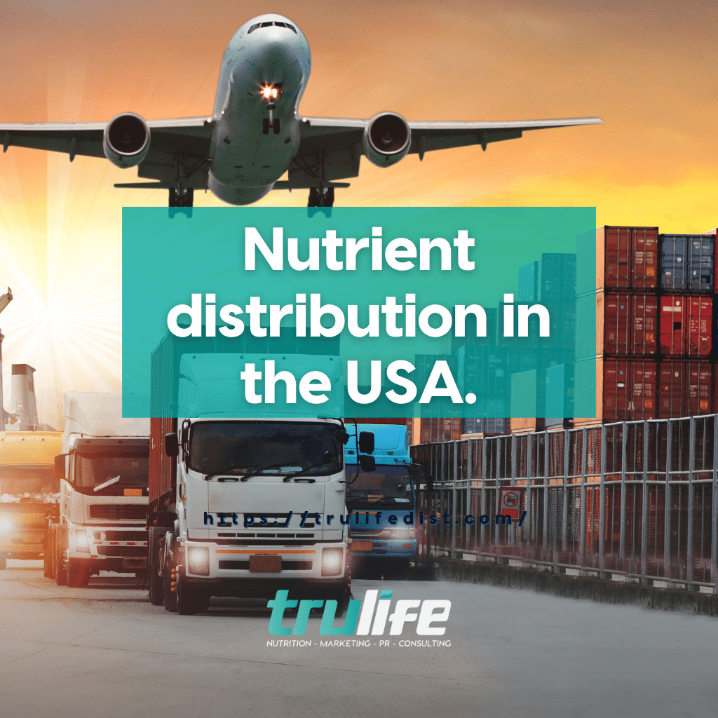 Nutrient distribution in the US