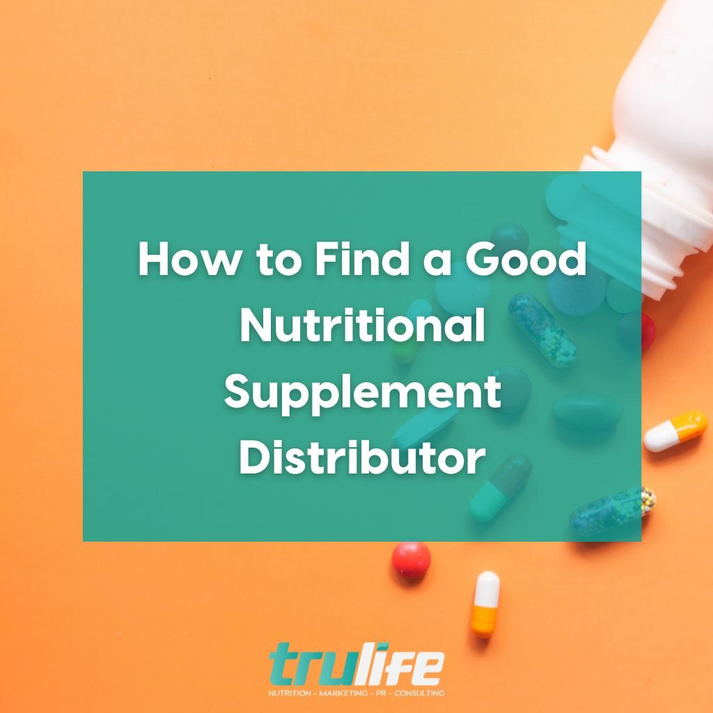  How to Find a Good Nutritional Supplement Distributor